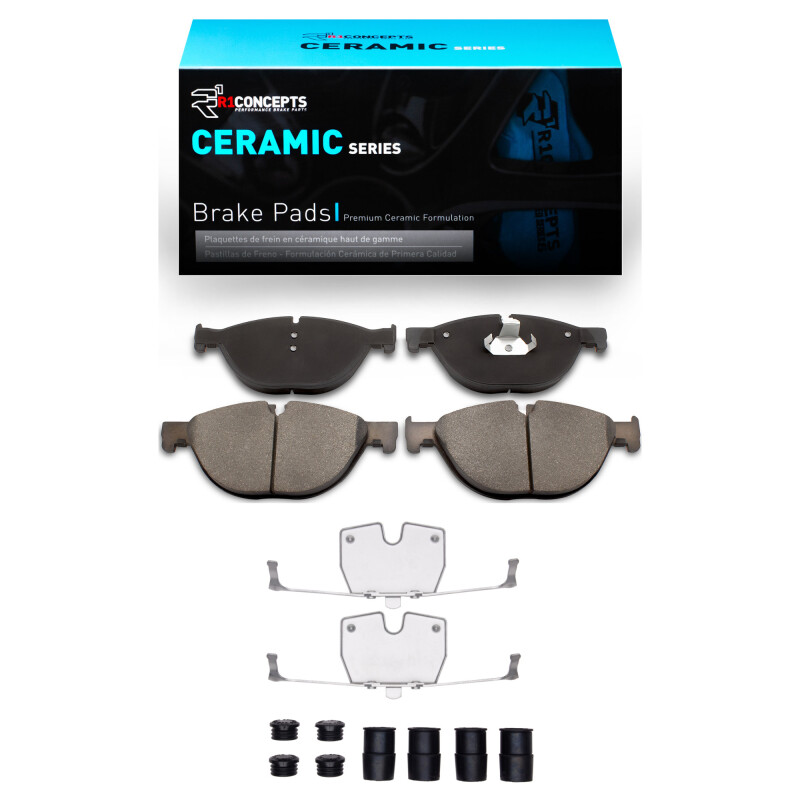 BMW 535I GT xDrive Brake Pads - Front - R1 Concepts - Ceramic - `09-`18